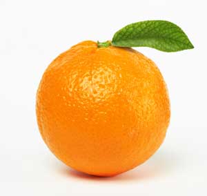 Orange = 6.6 cm